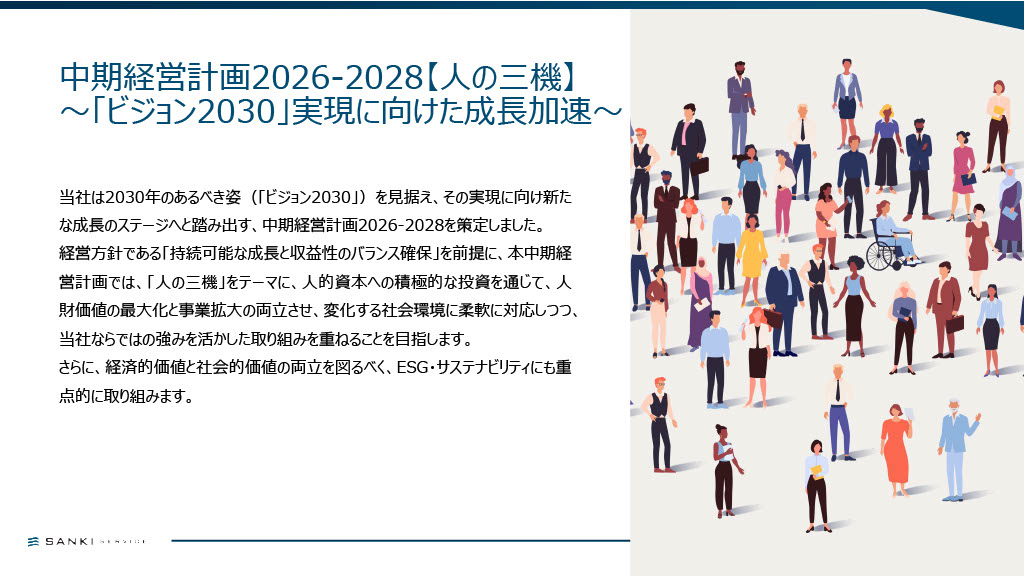 中期経営計画資料 4ページ
